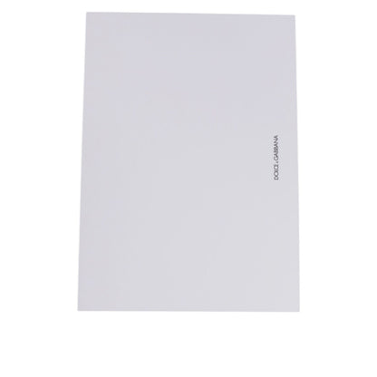 Dolce & Gabbana Multicolor Carretto Siciliano Envelope Post Card Holder