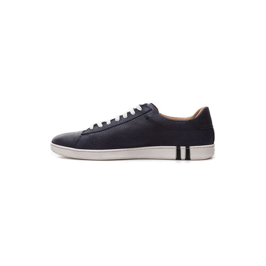 Bally Elegant Blue Leather Sneakers For Men BA-2406673-EU39/US6