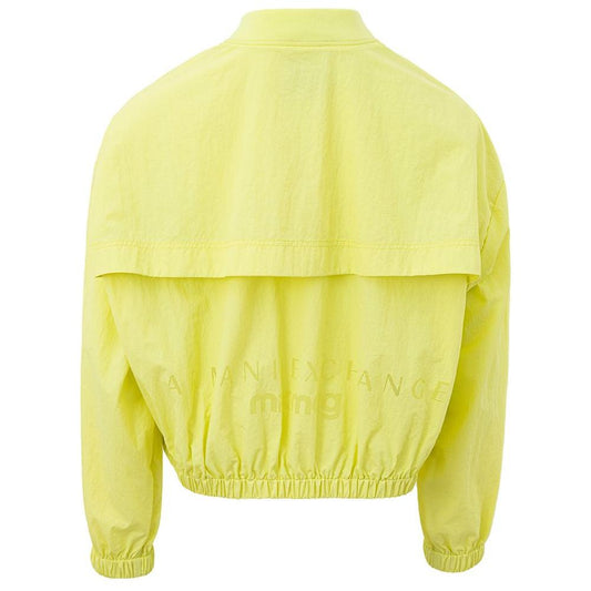 Armani Exchange Chic Yellow Polyamide Jacket for Women AR-4003669-S