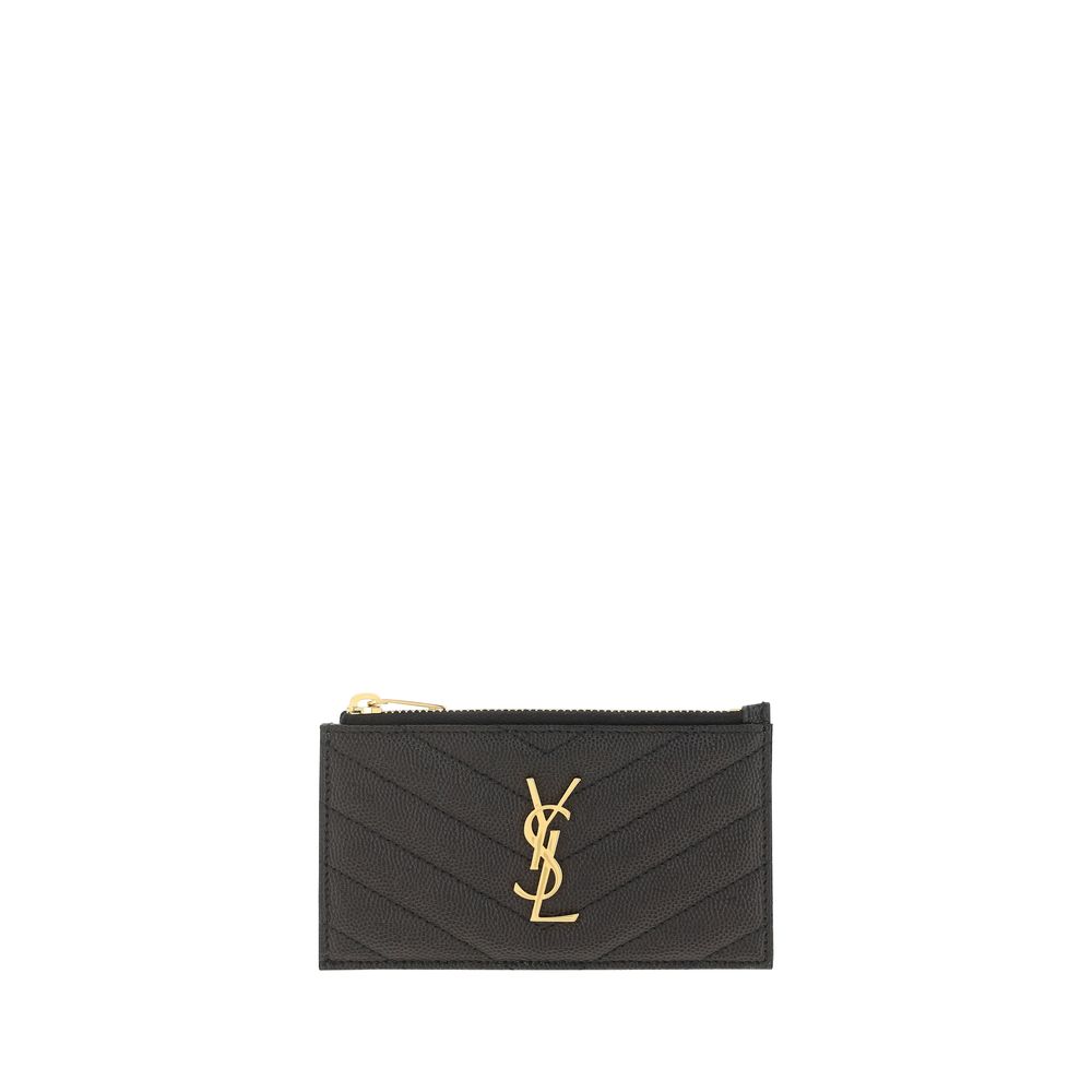 Front view with bag zipped and handles upright.