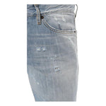 Dsquared² Blue Cotton Men Jeans