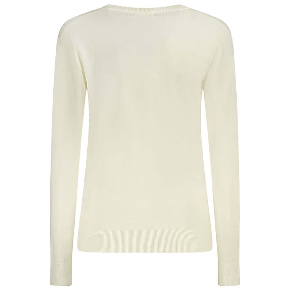 Guess Jeans White Viscose Sweater