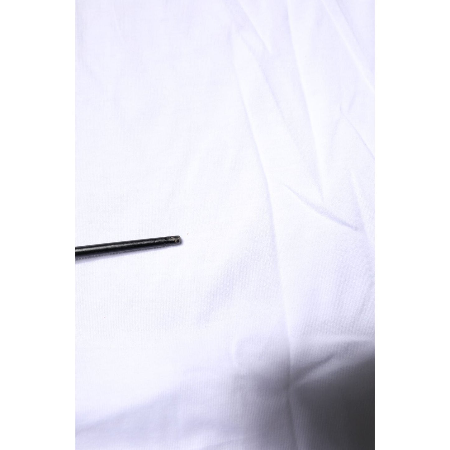 Dolce & Gabbana White Cotton Sleeveless Printed Tank T-shirt