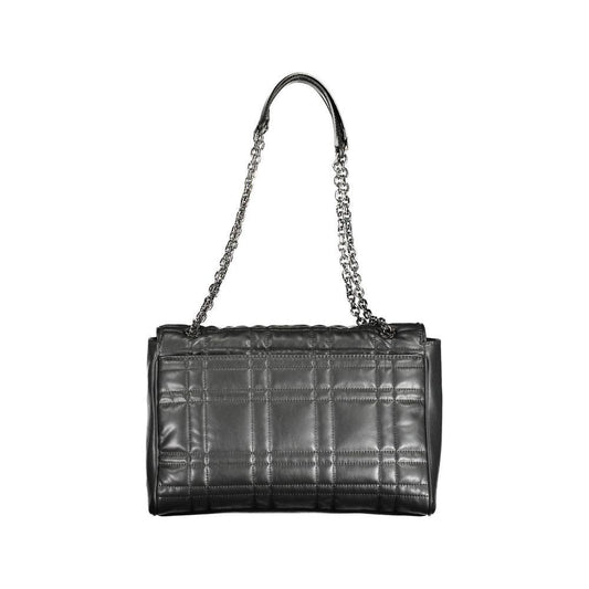 Calvin Klein Black Polyester Women Handbag Calvin Klein Dark Slate Gray