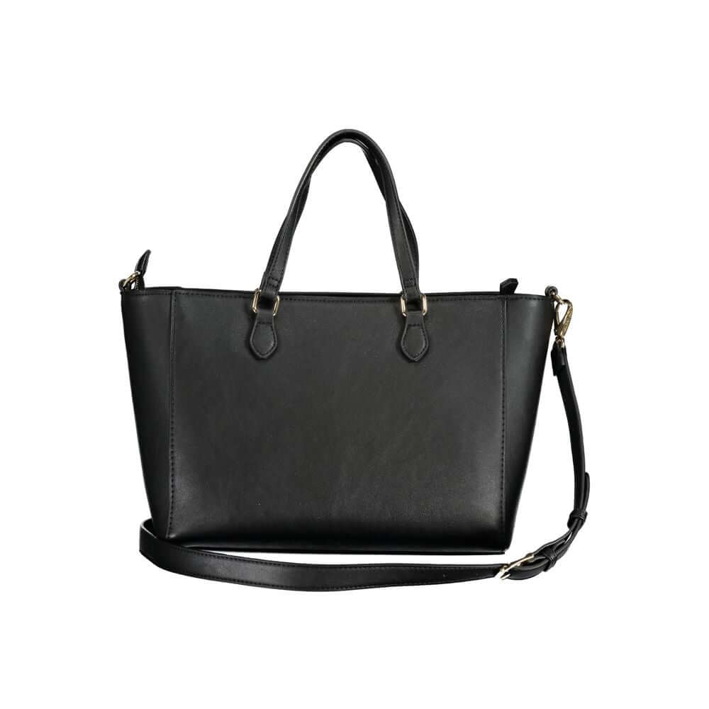 Mario Valentino Black Polyethylene Handbag