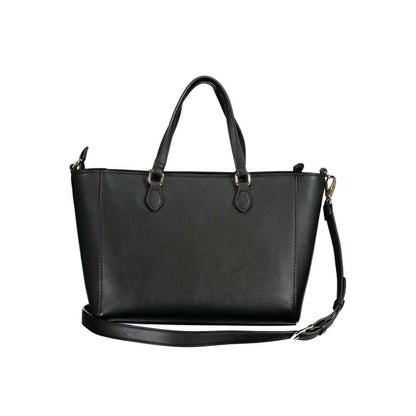 Mario Valentino Black Polyethylene Handbag
