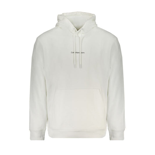 Calvin Klein White Cotton Sweater Calvin Klein Light Gray