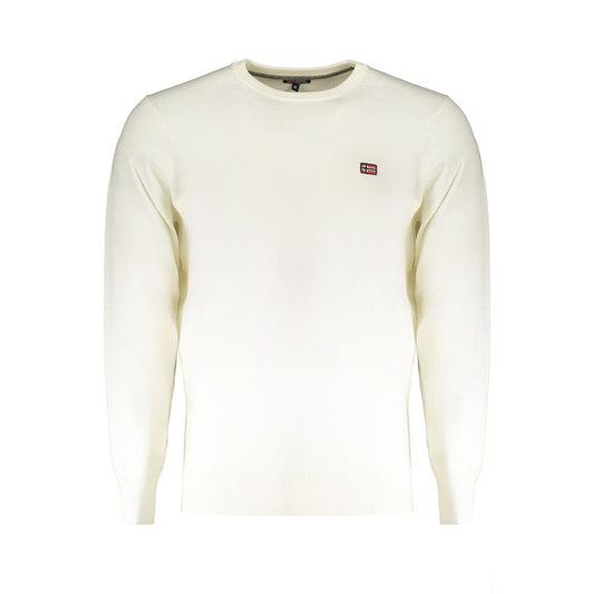 Norway 1963 White Wool Mens Sweater Norway 1963 Beige