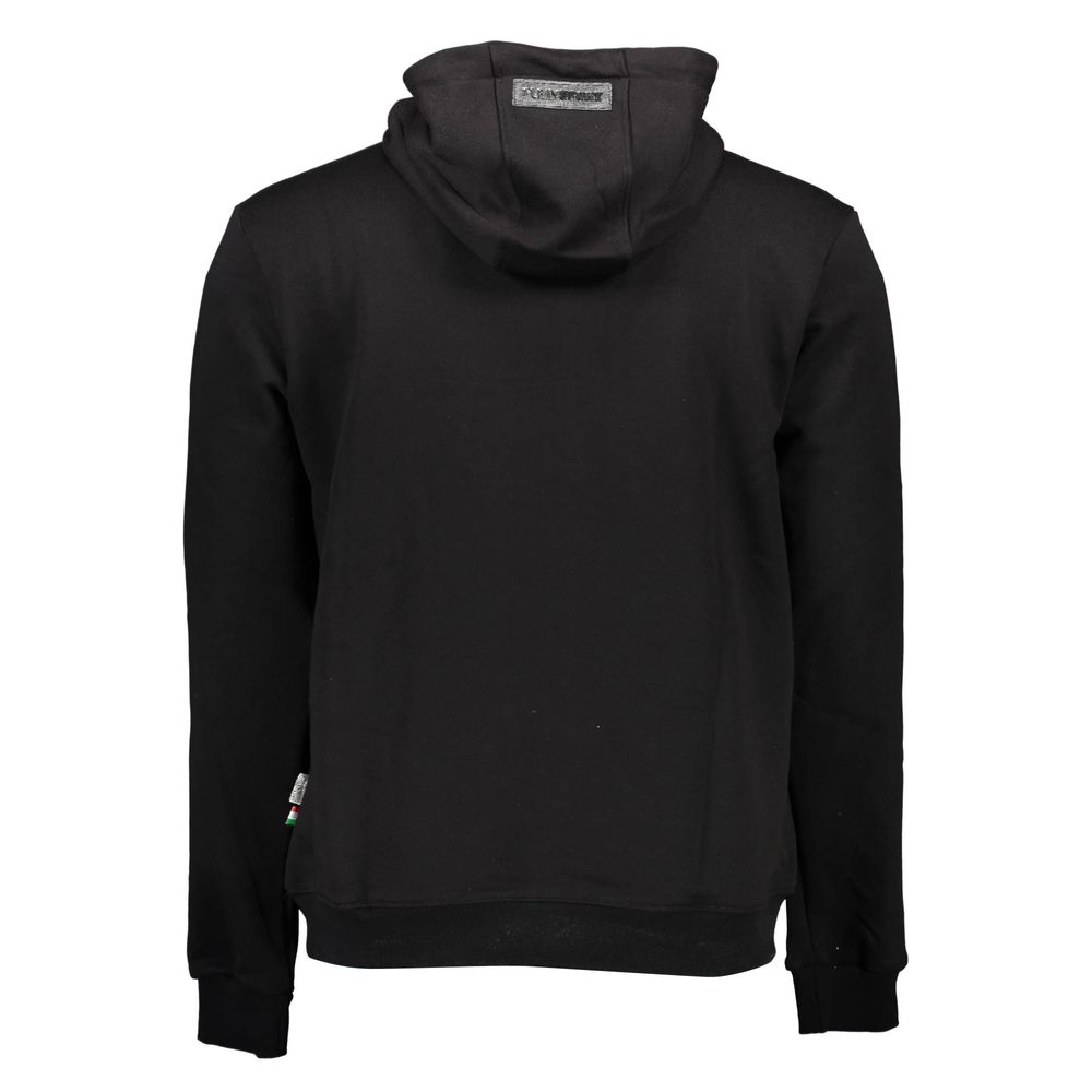 Plein Sport Black Cotton Men's Sweater