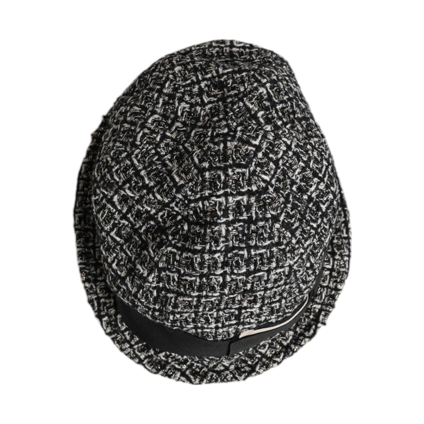 Dolce & Gabbana Black Cotton Blend Bucket Hat