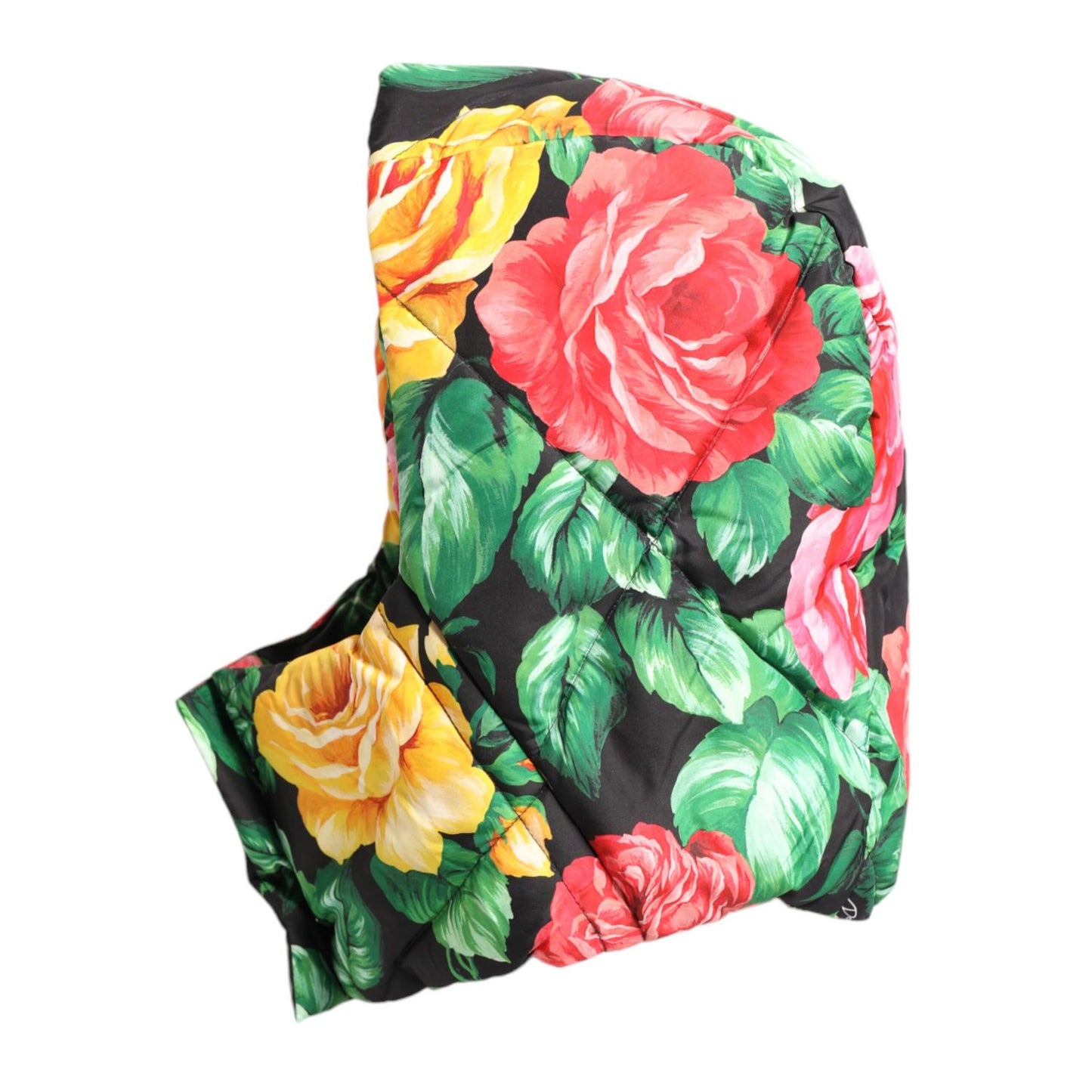 Dolce & Gabbana Multicolor Floral Print Whole Head Wrap Hat