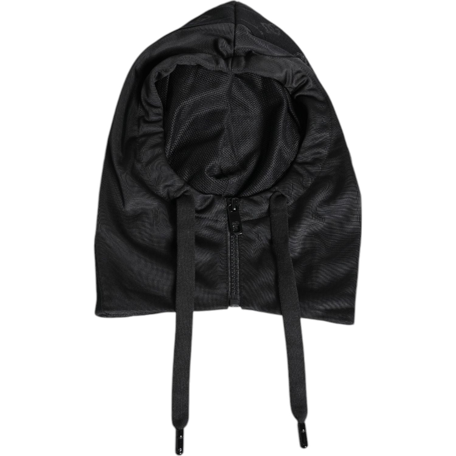 Front view with bag zipped and handles upright.