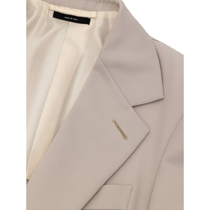 Tom Ford Beige Wool Blazer