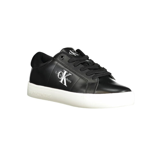 Calvin Klein Black Polyethylene Women Sneaker Calvin Klein Antique White