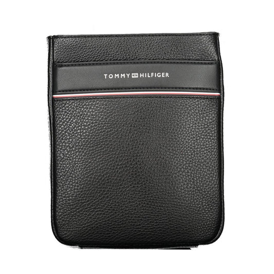 Tommy Hilfiger Black Polyethylene Men Shoulder Bag