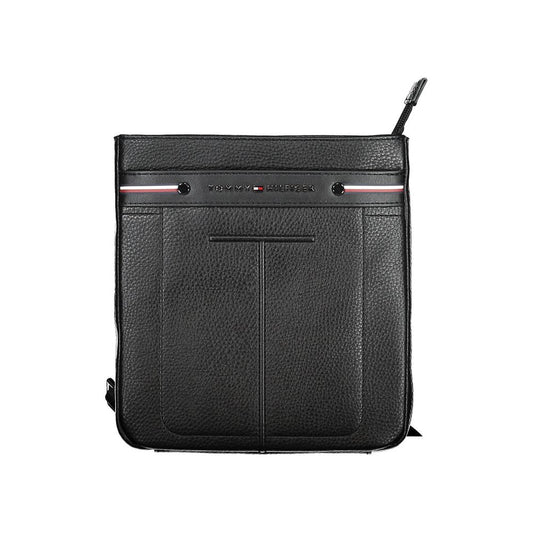 Tommy Hilfiger Black Polyethylene Men Shoulder Bag Tommy Hilfiger Dark Slate Gray