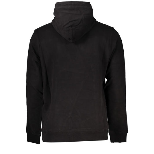 Tommy Hilfiger Elegant Long-Sleeved Hooded Sweatshirt Tommy Hilfiger Black