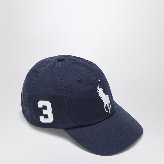 Polo Ralph Lauren Navy blue baseball cap with logo 710673584013CO/R_POLOR-NN_100