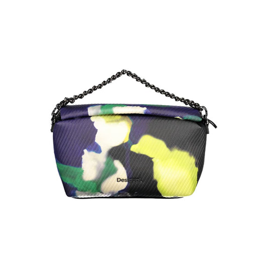 Desigual Black Polyethylene Handbag Desigual Dark Slate Gray