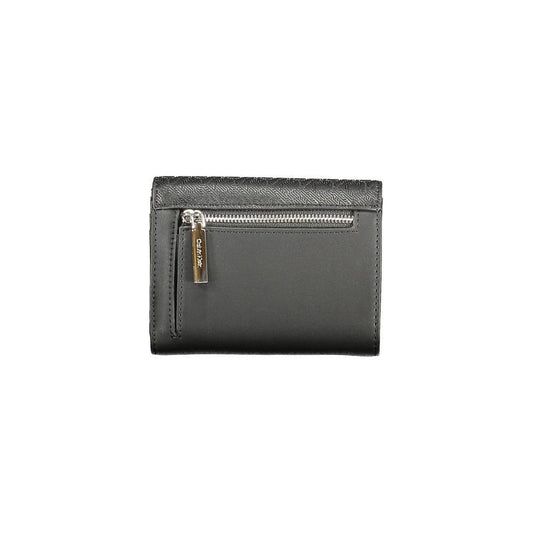 Calvin Klein Black Polyester Women Wallet CA-36319