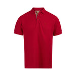 Burberry Red Cotton Collared Polo Shirt BU8003122RED