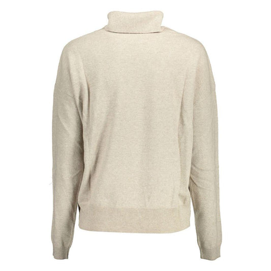U.S. POLO ASSN. Beige Wool Women Sweater