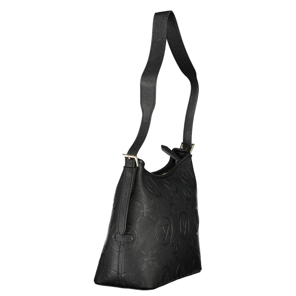 Front view with bag zipped and handles upright.
