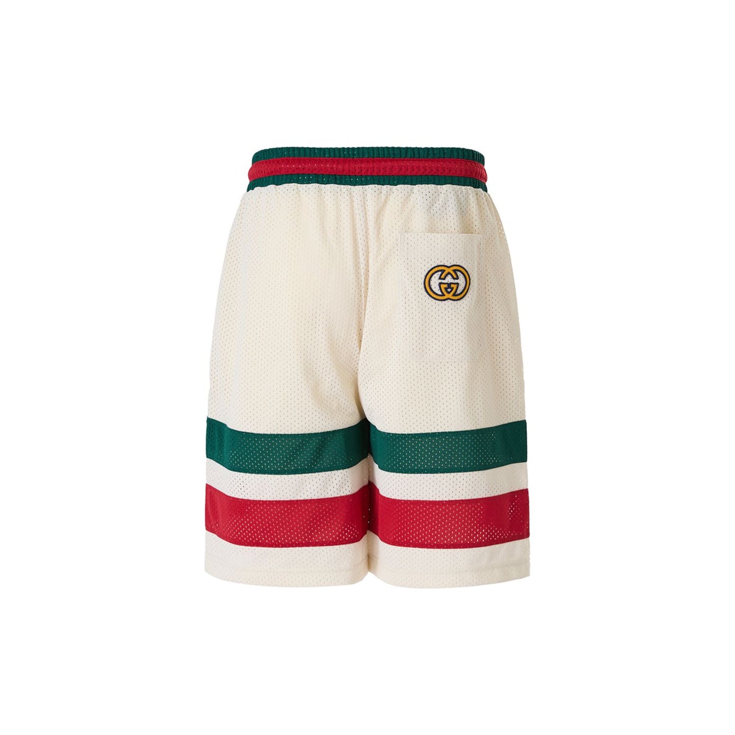 Gucci Cream polyester Logo Shorts