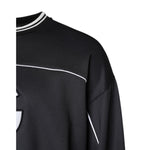 Dolce & Gabbana Black Logo Polyester Crew Neck Men Pullover Sweater TSH90303-54