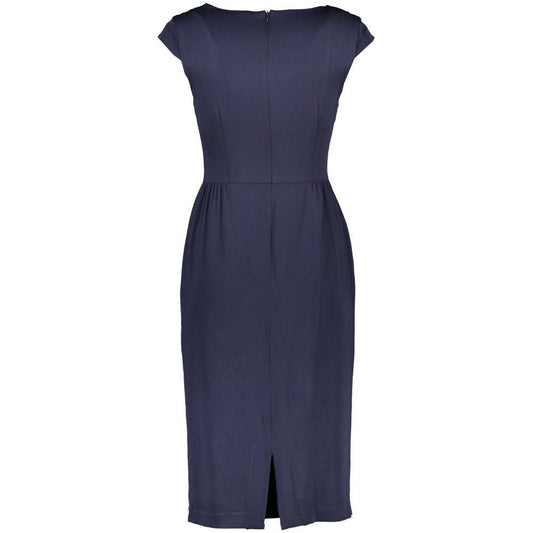 Gant Blue Viscose Women Dress