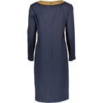 Gant Blue Viscose Women Dress GA-4036-34