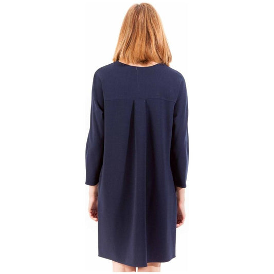 Gant Blue Wool Women Dress