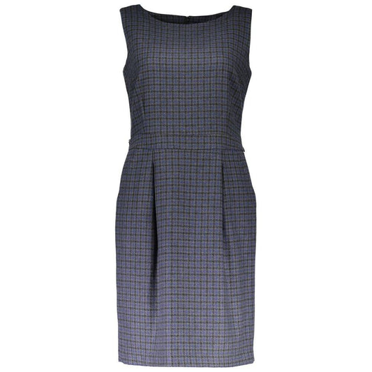 Gant Blue Wool Women Dress