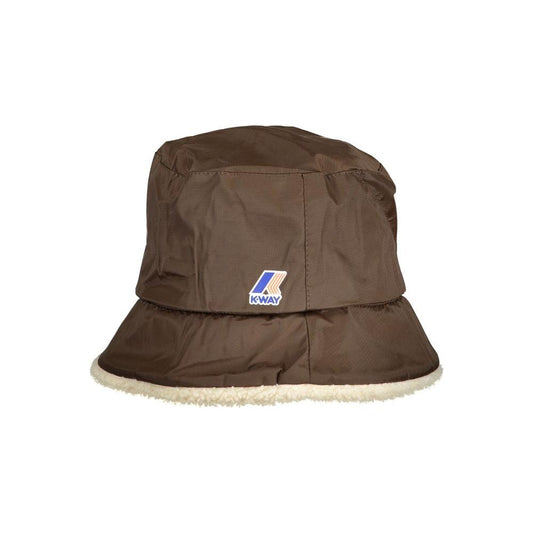 K-WAY Brown Polyamide Hats & Cap
