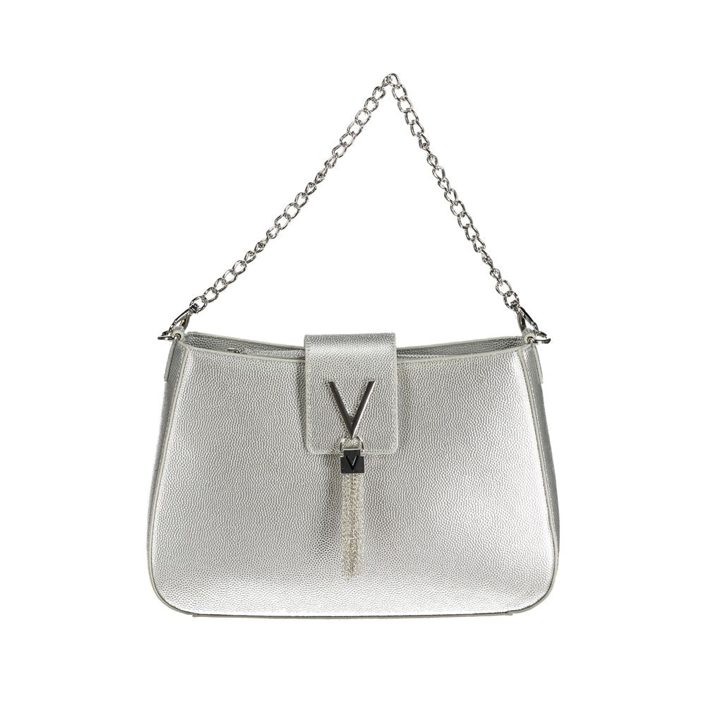 Front view with bag zipped and handles upright.