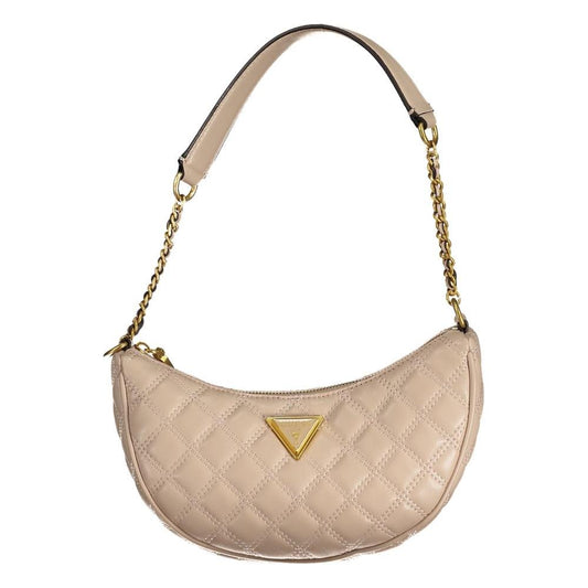 Guess Jeans Beige Polyethylene Handbag