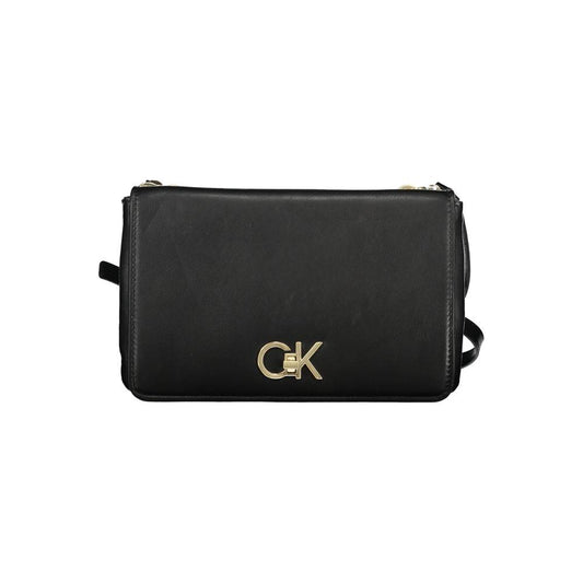 Calvin Klein Black Polyester Handbag