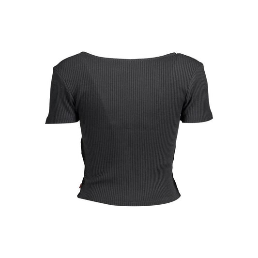 Levi's Black Cotton Women Top