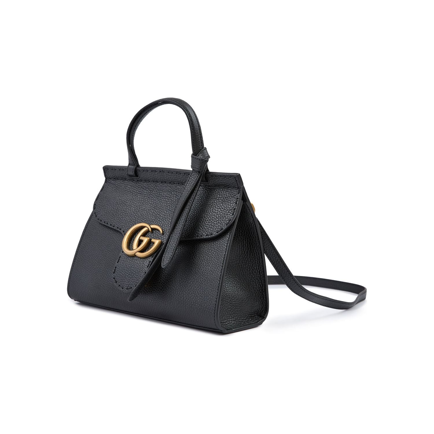 Front view with bag zipped and handles upright.
