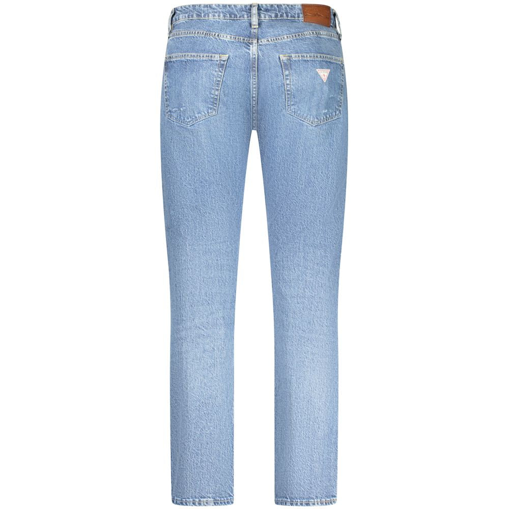 Guess Jeans Blue Cotton Jeans Denim