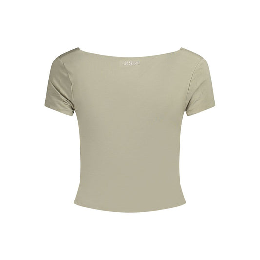 Guess Jeans Green Modal Tops & T-Shirt GU-35564-S