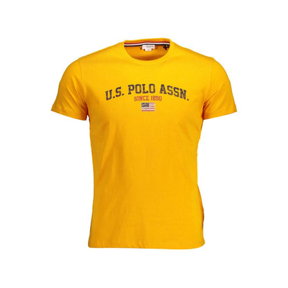 U.S. POLO ASSN. Orange Cotton T-Shirt