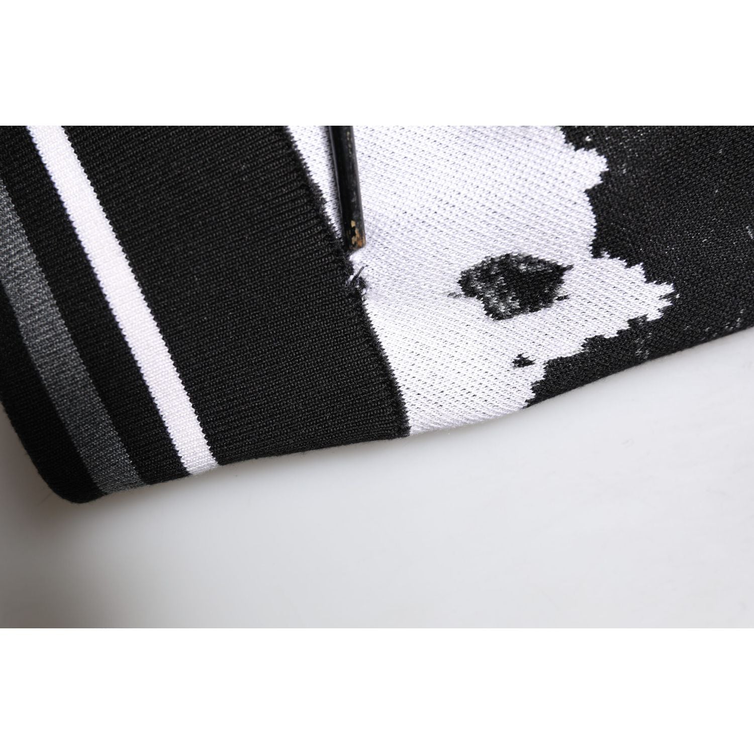 Dolce & Gabbana Multicolor Logo Crew Neck Pullover Sweater