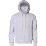 Dolce & Gabbana White Embossed Logo Hooded Sweatshirt Sweater TSH90582-54