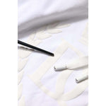 Dolce & Gabbana White Embossed Logo Hooded Sweatshirt Sweater TSH90582-54