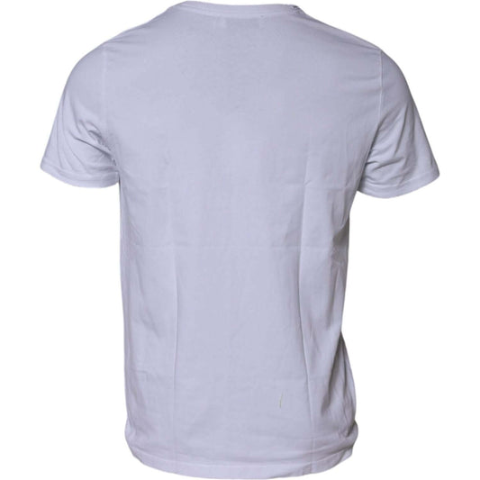 Dolce & Gabbana White DG Logo Print Short Sleeves T-shirt TSH90637-50