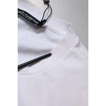 Dolce & Gabbana White Logo Embellish Short Sleeves T-shirt TSH90642-52