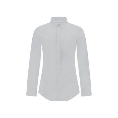 Dolce & Gabbana White Elastane Dress Shirt