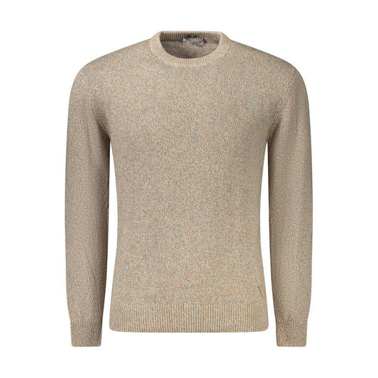 Guess Jeans Beige Cotton Men Sweater GU-35200-XL