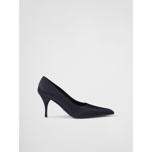 Prada Blue Satin Pumps 1I484N_049_F0008_F_A085_37